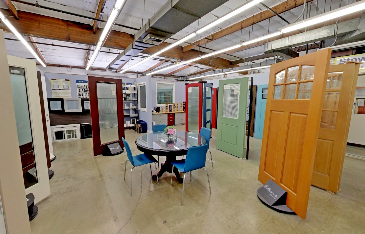 Vista Windows and Doors showroom