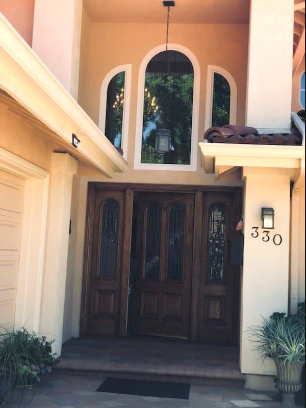 Custom-Shaped Window Replacement Project in Arcadia, CA