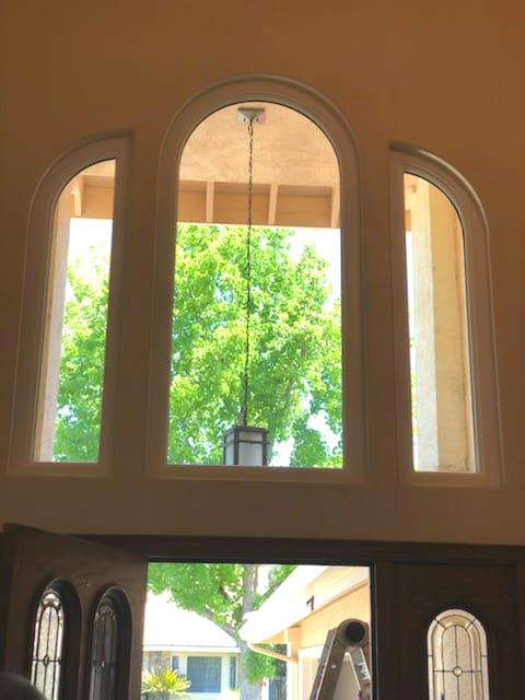 Custom-Shaped Window Replacement Project in Arcadia, CA