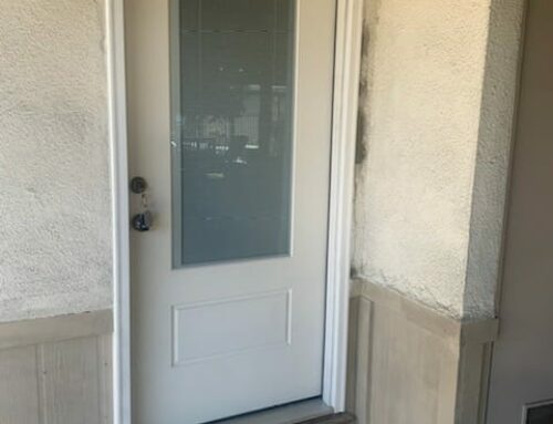 Double Fiberglass Door Installation in La Crescenta, CA