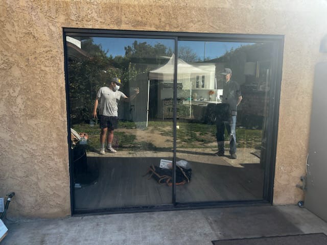 Before 1- French Door Installation in Arcadia, CA