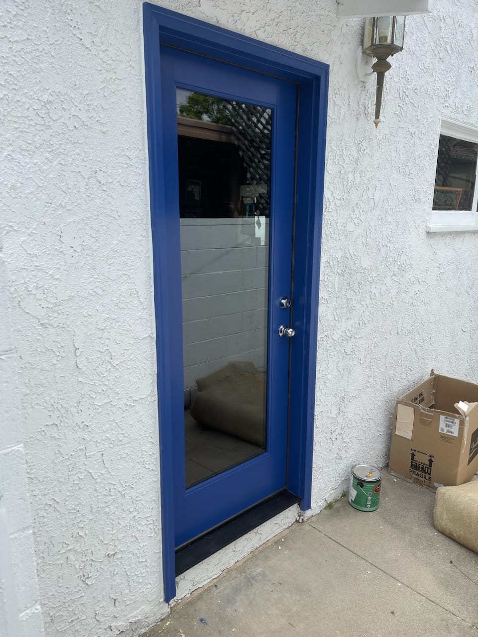 Custom Painted Fiberglass Doors in Southern California