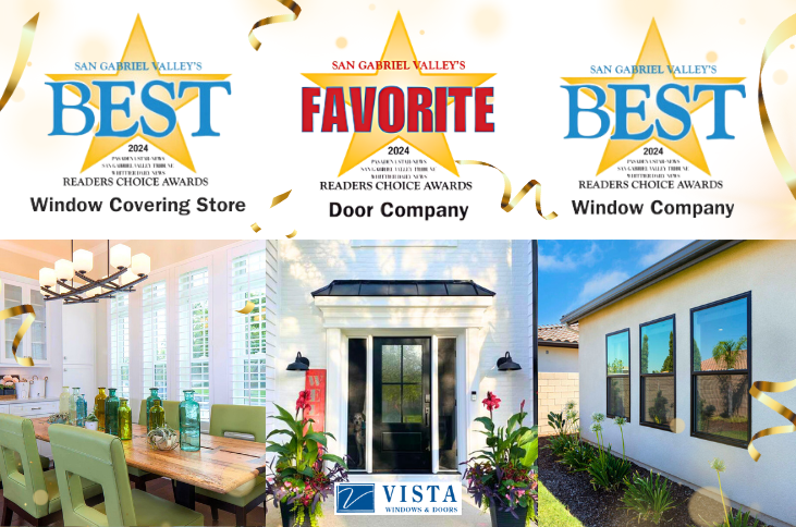 Vista Windows & Doors BEST Award Pop-Up