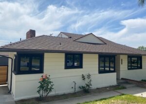 Custom Black Vinyl Window Replacement in Pasadena, CA