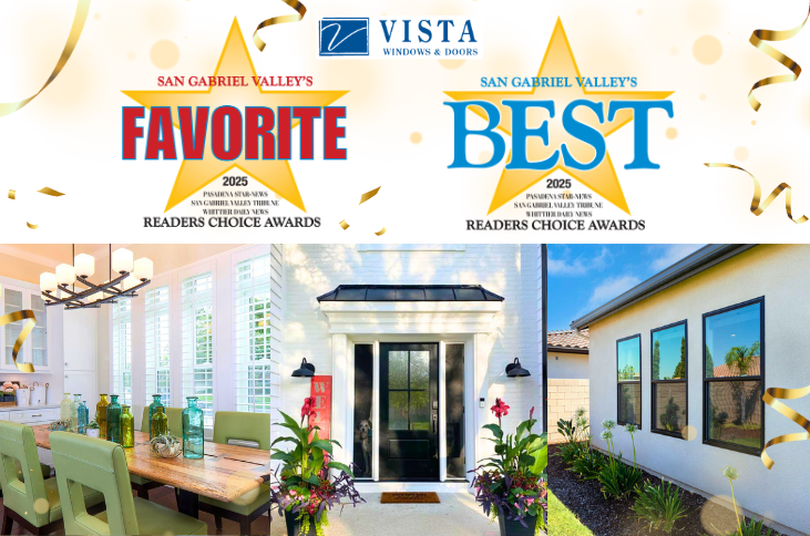 Vista Windows & Doors BEST Award Pop-Up 2026